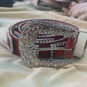 bb simon belt red  (not used)